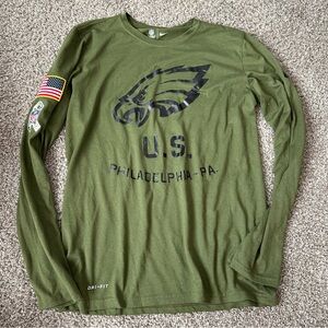 Nike Eagles Salute to Service Long Sleeve Tee